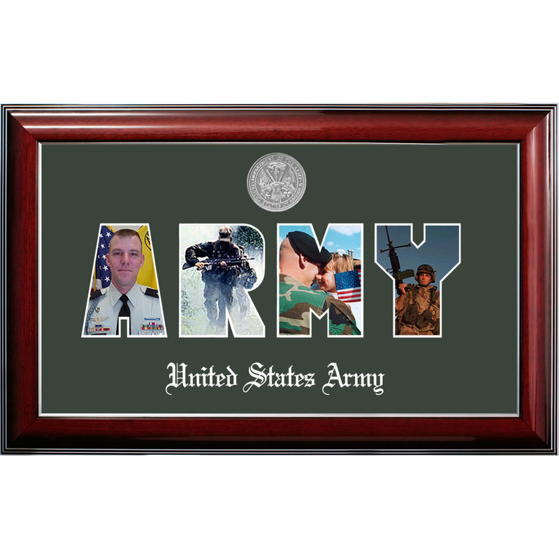 Army Collage Photo Classic Picture Frame