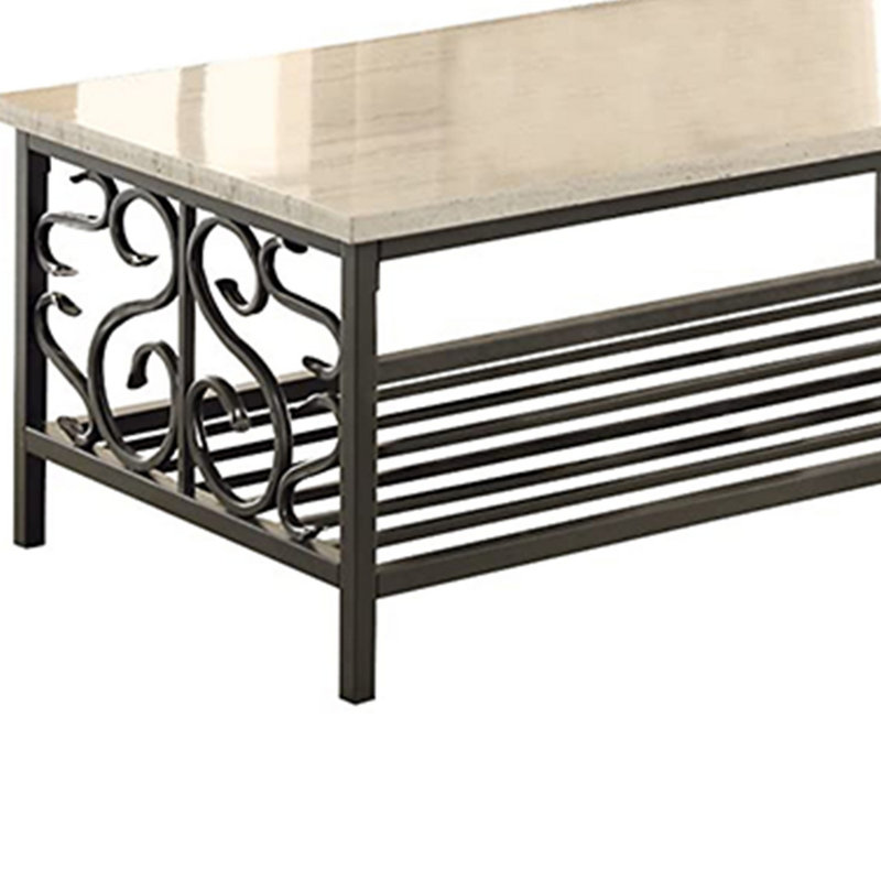 Ensemble de 3 tables basses Marable