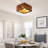 2-Light Farmhouse Flush Mount Ceiling Light