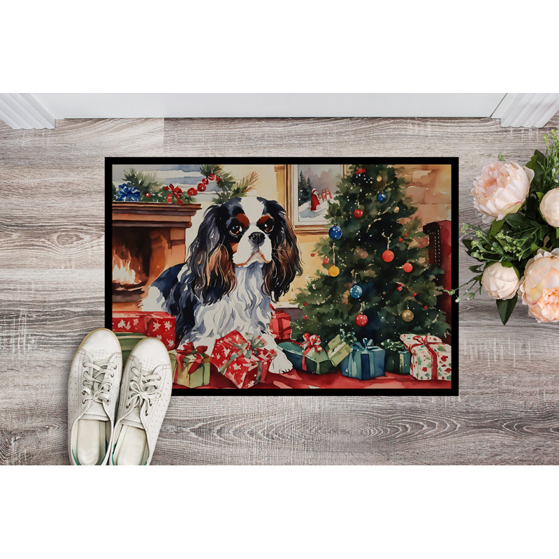 Jerrison Non-Slip Christmas Doormat, 24" W x 36" L
