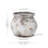 Perrinton Handmade Off White Rustic Cauldron MgO Pot Planter