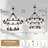 40" 2-Tier Wagon Wheel Chandelier