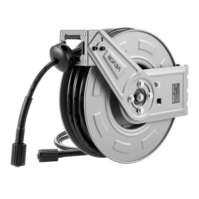 Pressure Washer Hose Reel Retractable 4000PSI Auto-Rewinding