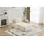 Monoplace avec 1 repose-pieds (beige)