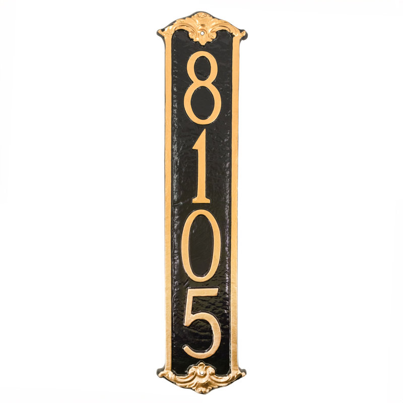 Rectangle Lawn Insert, Antique Bronze/Gold