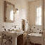  Applique murale 1 lumière Caldwell en nickel satiné-581401848