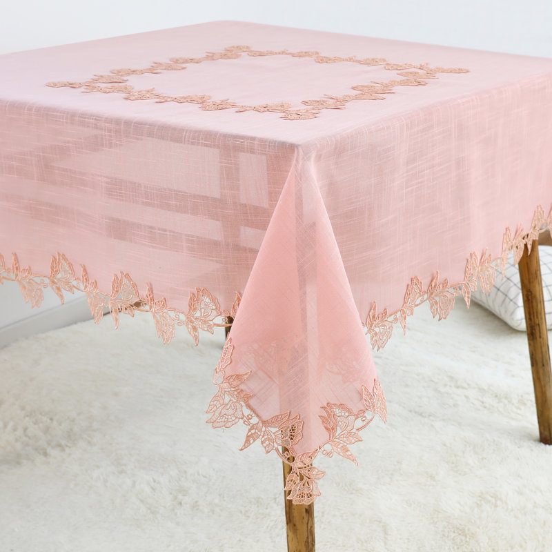 Gravois Table Cloth-Rose Quartz, Rose