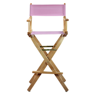 Chaise de réalisateur pliante de 30 po avec toile