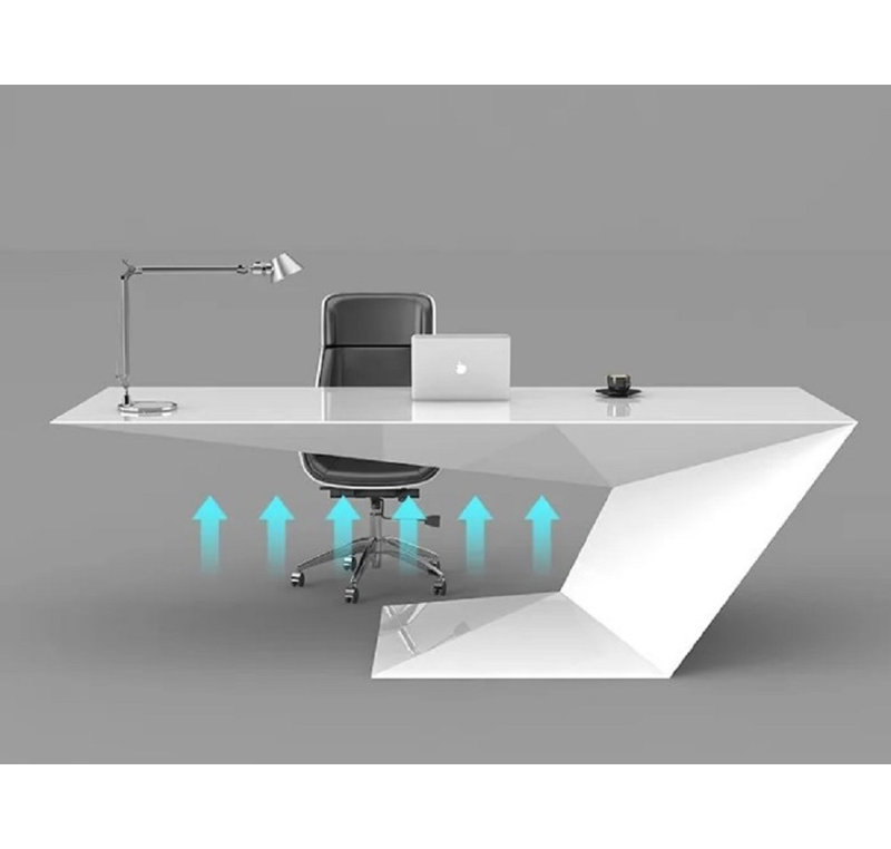 Cheresa Writing Desk, 75cm H x 220cm W x 60cm D
