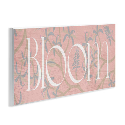 Bloom Pastel Tropics Wall Plaque, design by Lil' Rue