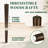 Aadirath 4 Round Walnut Wood Legs-92916465