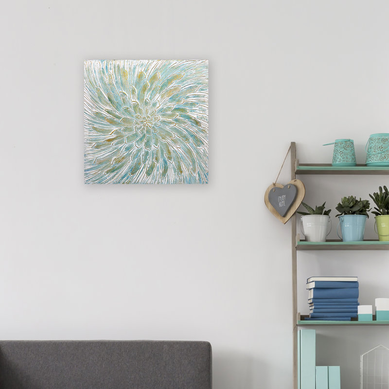 Impression sur toile tendue, H 20 po x l 20 po x 1,5 po