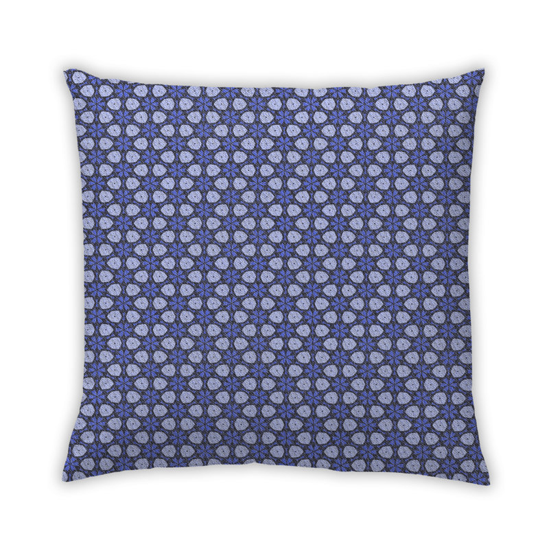 Coussin Kailand, Bleu clair, Microsuède