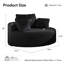 Fauteuil demi-tonneau rembourré Addisin-594029193