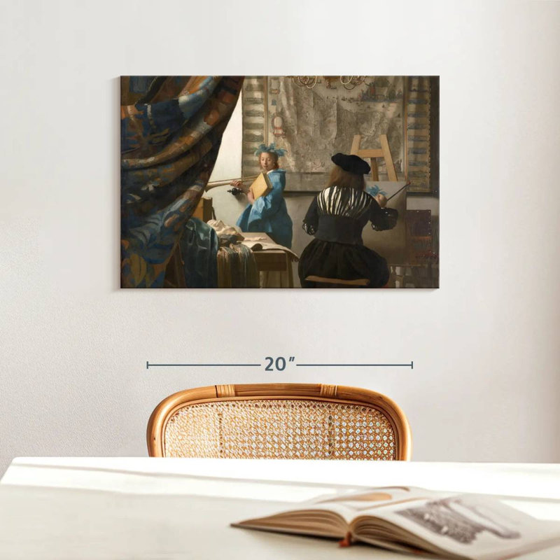 Senne, l'art de peindre, H 16 po x l 24 po