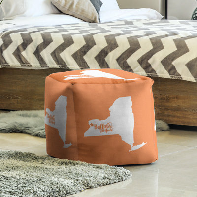 Repose-pieds cube new york buffalo