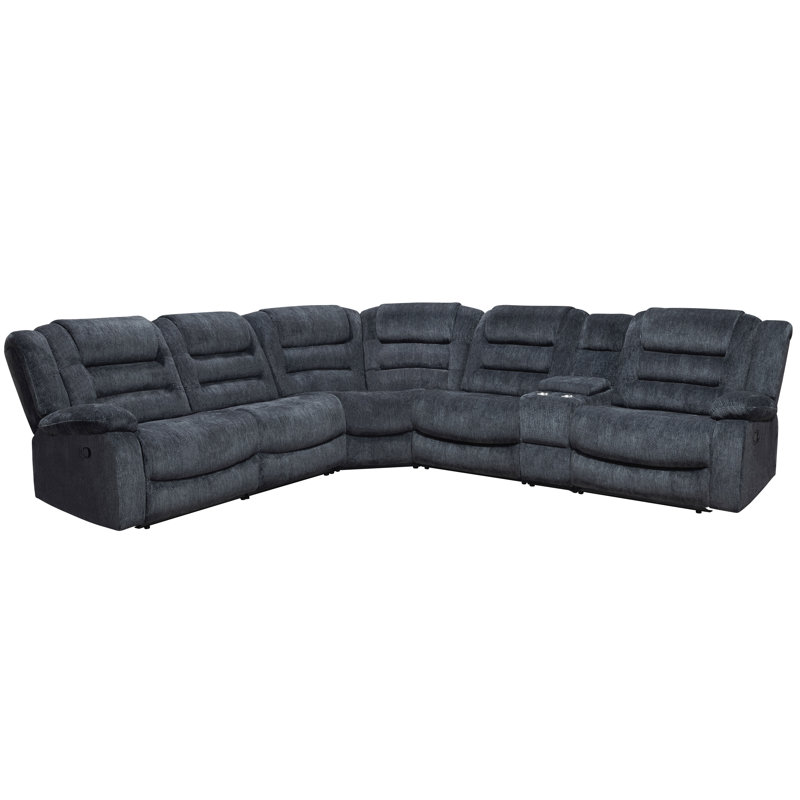Canapé modulaire inclinable 6 pièces Blagota