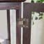 Vitrine lumineuse 2 portes avec portes en verre trempé et panneau arrière en miroir - Vitrine à tablettes réglables pour la maison ou le bureau, blanc-2098517463