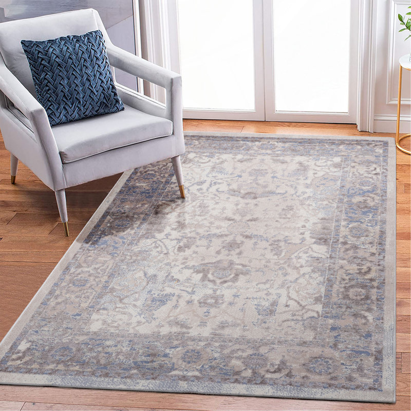 Collection Brown/Beige /Traditional Non-Shedding Living Room Bedroom Dining Home Office Stylish And Stain Resistant Area Rug