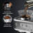 Espresso Machine with Built-In Grinder - 15-Bar Professional Coffee and Espresso Maker for Cappuccino and Latte, Semi-Automatic with 77 Oz Removable Water Tank