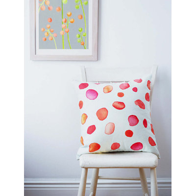Abstract Reversible Throw Pillow