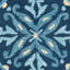 Tapis intérieur / extérieur bleu Carvalho-19260021