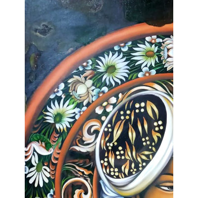 The Ajanta Murals | Oil On Canvas | By Ramesh Baliram Sawale