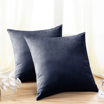 Crushed Velvet Scatter Cushion Cover Set