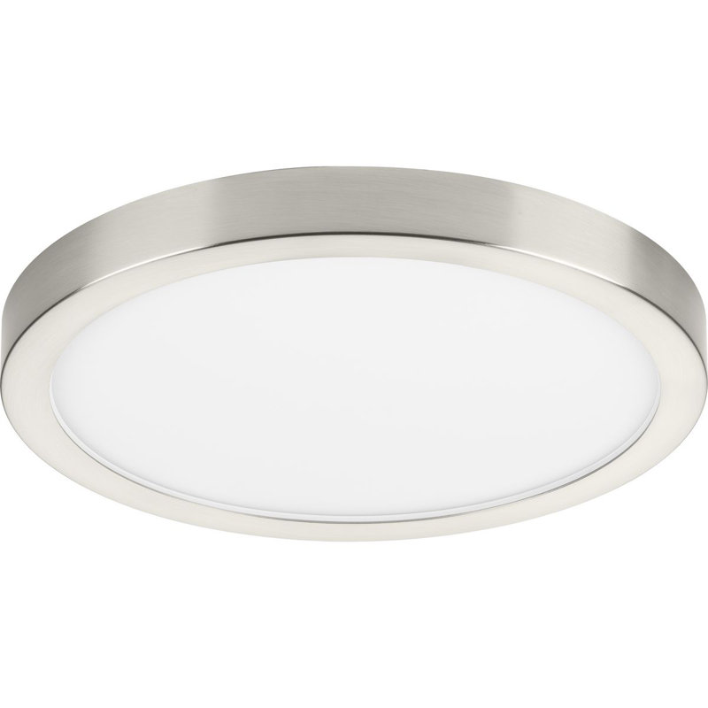 Filtre de lumière Arenijus Edgelit, Nickel brossé, H 1,1 po x l 11 po x P 11 po