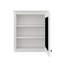 Armoire de salle de bain murale 24 po x 27 po avec miroir, armoire peu encombrante avec tablette réglable-2037303561