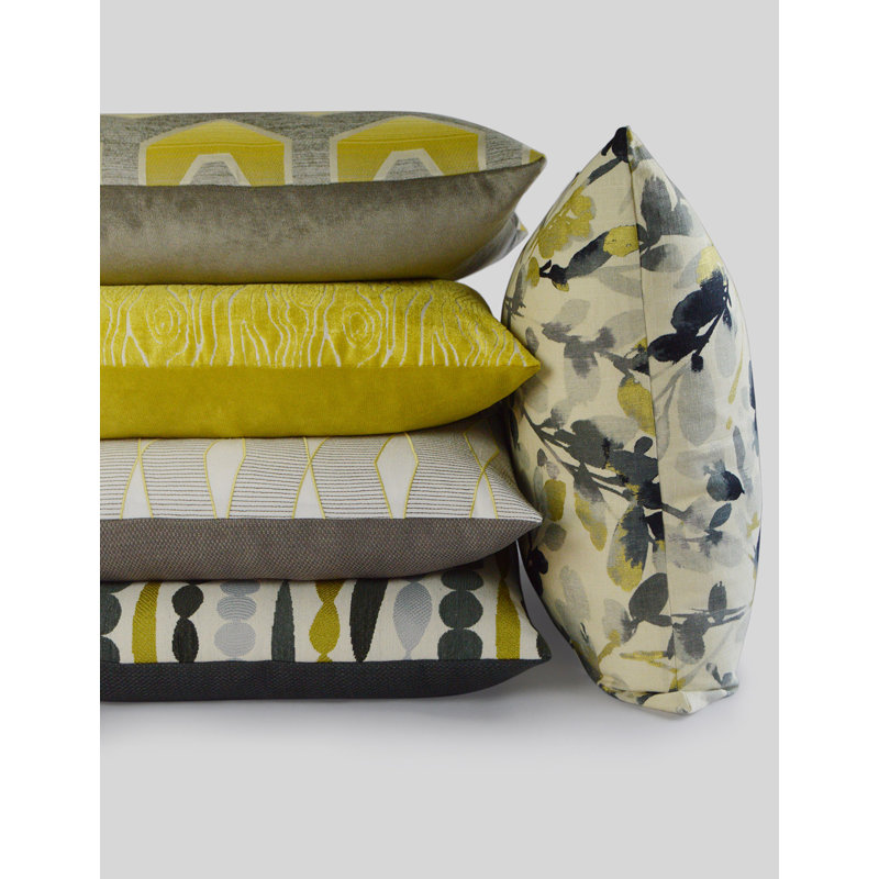 Quattroporte Pillow Cover & Insert, Square 22"