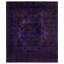 Overdyed One-of-a-Kind 8' 2" X 9' 10" Hand Knotted Area Rug