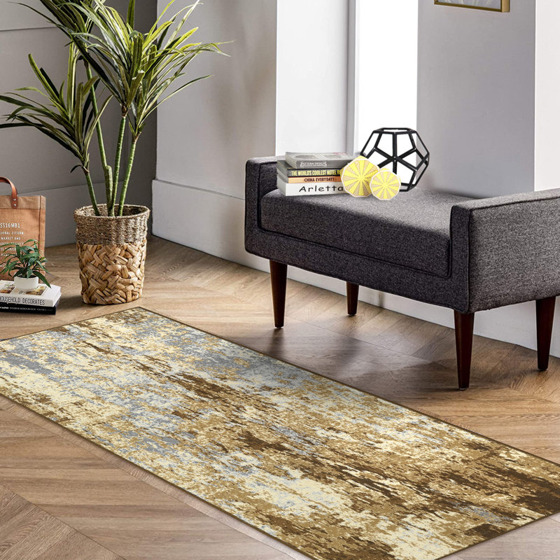 Tapis Mariuxi avec envers antidérapant, Rectangle 5 pi x 7 pi