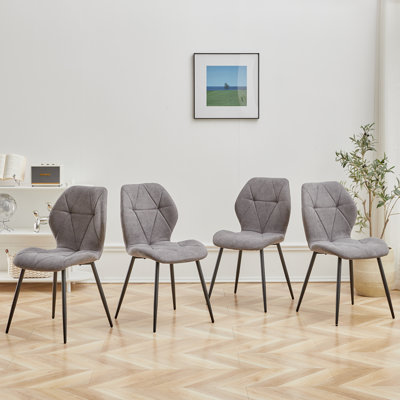 Miko 50 cm H Upholstered Velvet Dining Chair