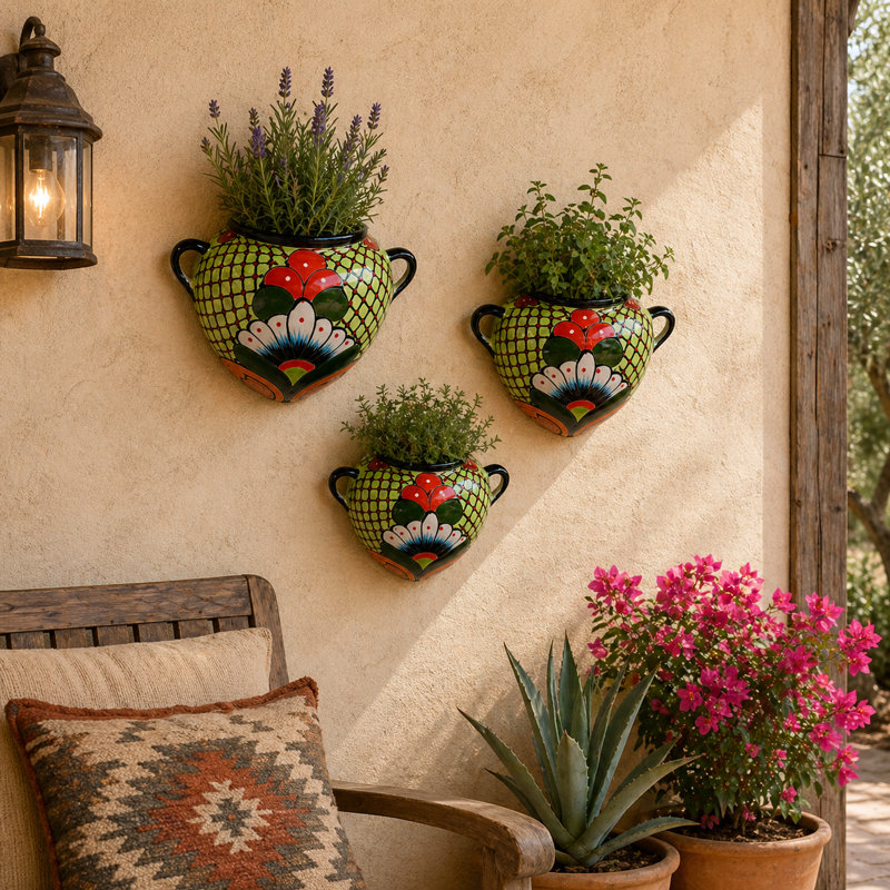 Cubana Wall Planter Set