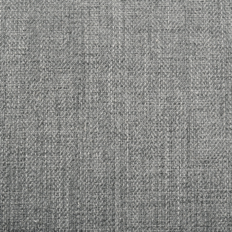 Chaise d'appoint de salle à manger rembourrée grise (ensemble de 2), Gris