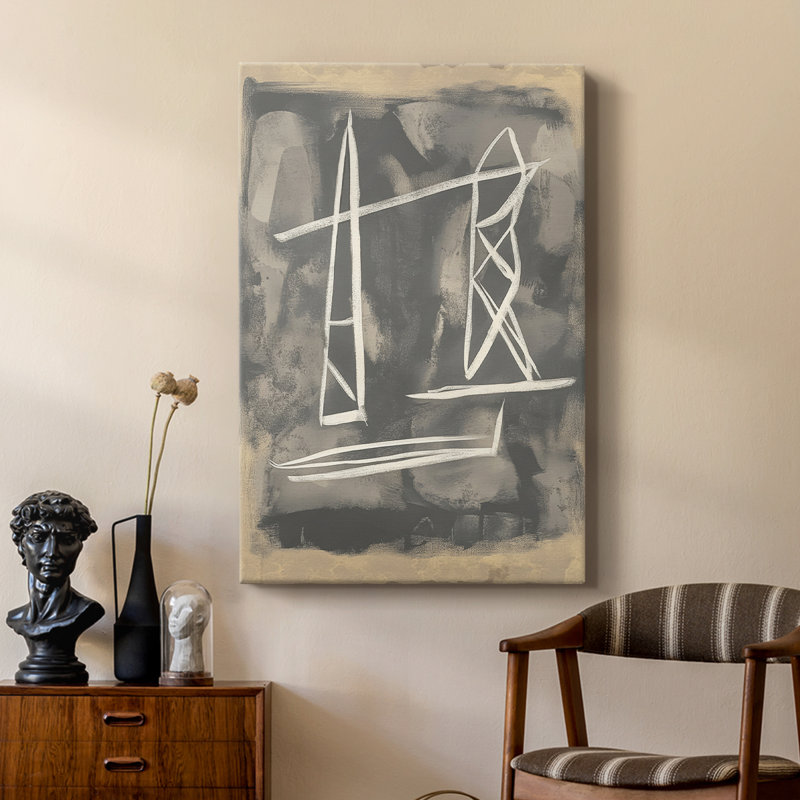 ABSTRACT Series DCCL XXXVI - Cavas de galerie sur mesure, H 60 po x l 40 po