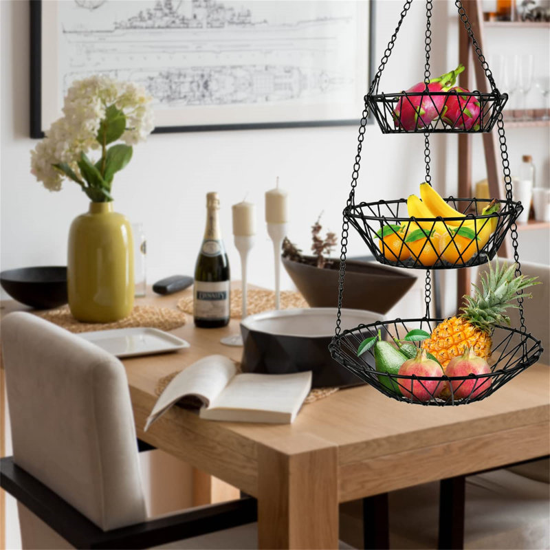 Belfry Kitchen Metal Fruit Basket