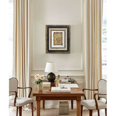 13X15" Lucian Framed Antiqued Sculpture Print,2 Piece