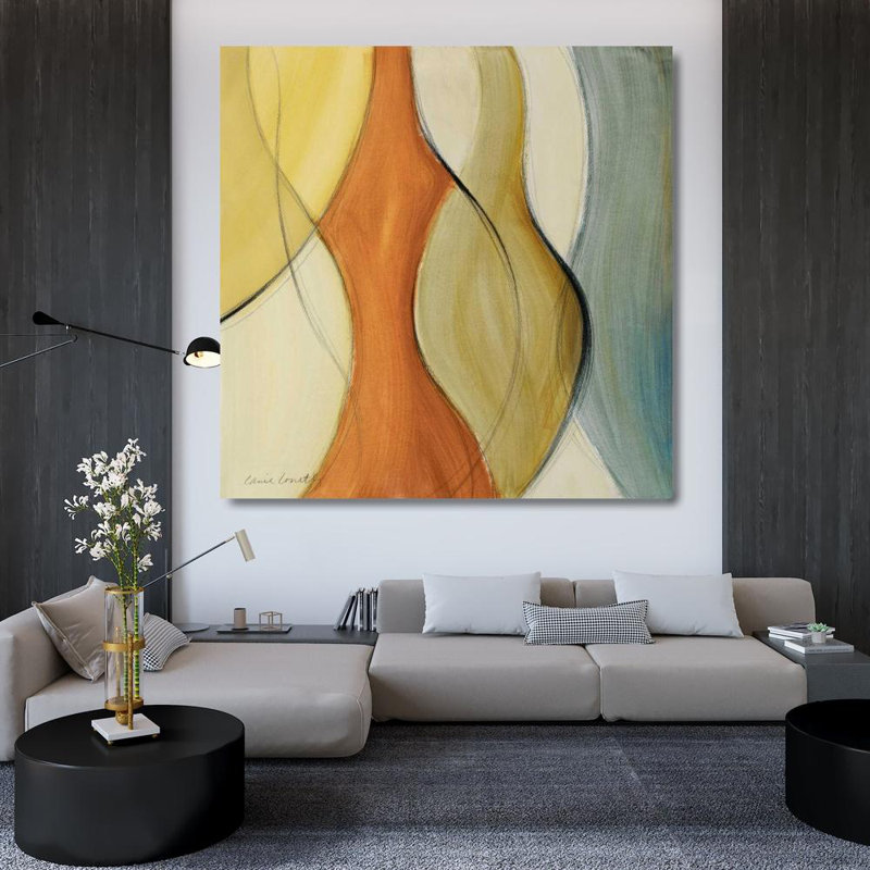 «Orales Ellis Loreth, Lanie», art sur toile tendue sous le titre Coalescence II, H 36 po x l 36 po