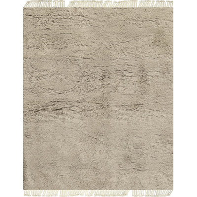Moroccan One-of-a-Kind 9' X 12' Wool Area Rug in Beige