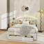 Grand lit plateforme tapissier Teddy-2131167597