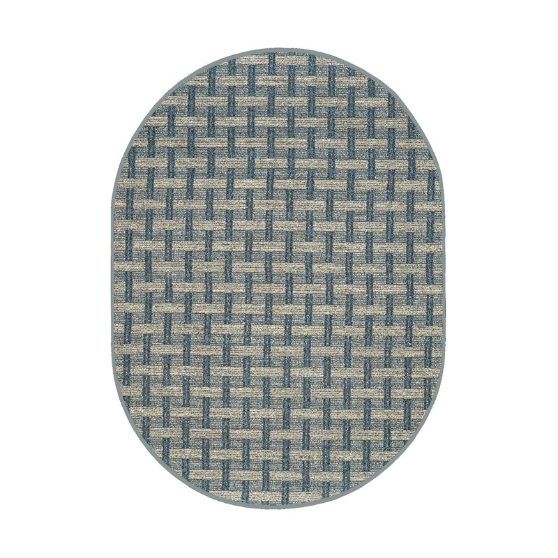 Tapis d'intérieur / extérieur Dareus, Ovale 6 pi x 8 pi