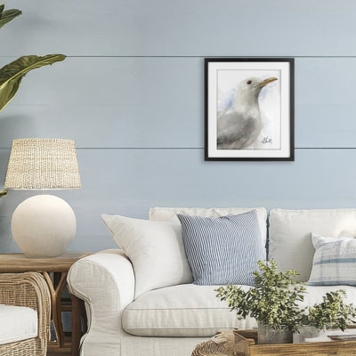 «Coastal Seagull», reproduction encadrée sous verre, conception de Matthew Piotrowicz