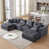 Gris chenille