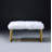 Winterbourne Down Faux Fur Upholstered Bench