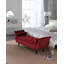 Banc de rangement capitonné capitonné au design rétro classique pour une utilisation polyvalente et polyvalente-128632868-128632873