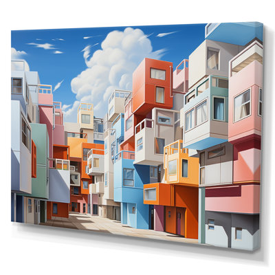 " De Stijl Style Factories Landscape II "
