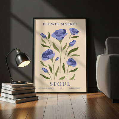 Floral Botanical Matte Poster