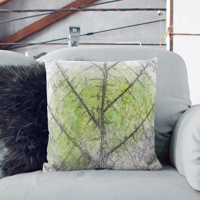 Floral Square Throw Cushion